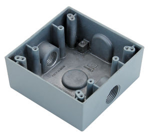 comprar Caixa elétrica à prova d'água/impermeável quadrada 1/2” 3/4