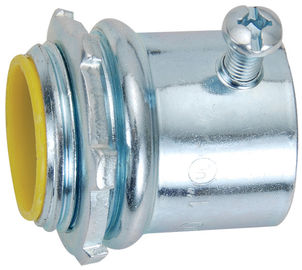 comprar primeiro conectores isolados do parafuso de fixação dos encaixes da canalização de Emt da classe amarelo à prova d'água online manufacture