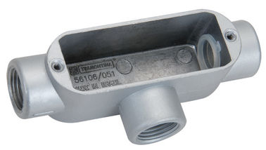 comprar Cor cinzenta tipo de corpo rígido rosqueado resistência da canalização de corrosão do corpo da canalização de T online manufacture