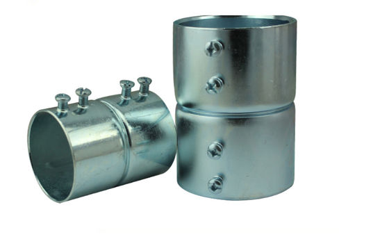 qualidade  UL Listed Galvanized EMT Conduit Fittings EMT Set Screw Coupling 1/2"-4" fábrica