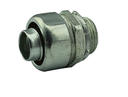qualidade  Zinc Plated Malleable Iron Fittings 2 Liquid Tight Connector Compact Design fábrica